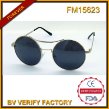 FM15623 High Quality Metal Vintage Sunglasses with Polariod Lens